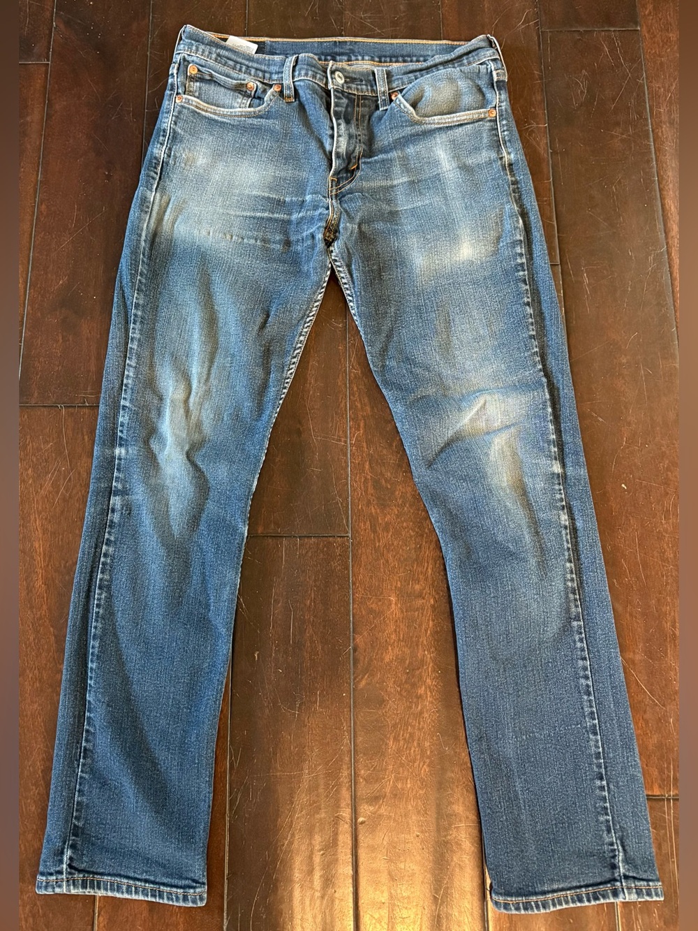 Men’s Levi's 511 Slim Straight Medium Wash Blue Jeans